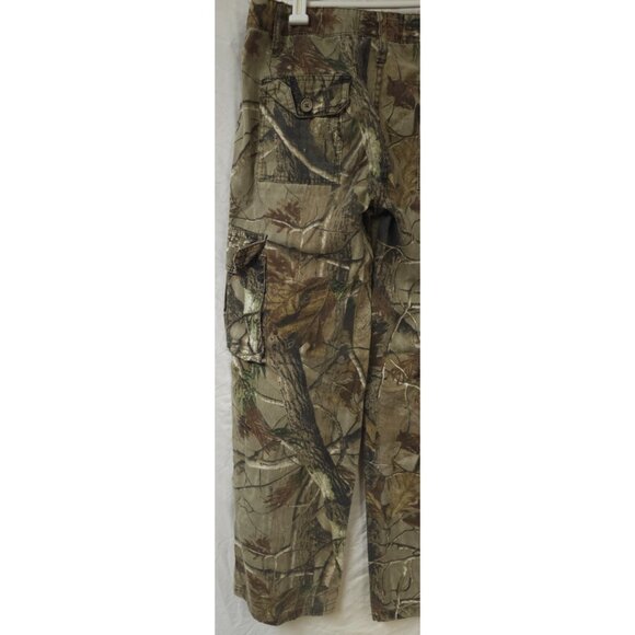 Realtree AP HD Womens Small 6-8 Camo Cargo Hunting Hiking Field Pants 30X32 - Picture 7 of 12
